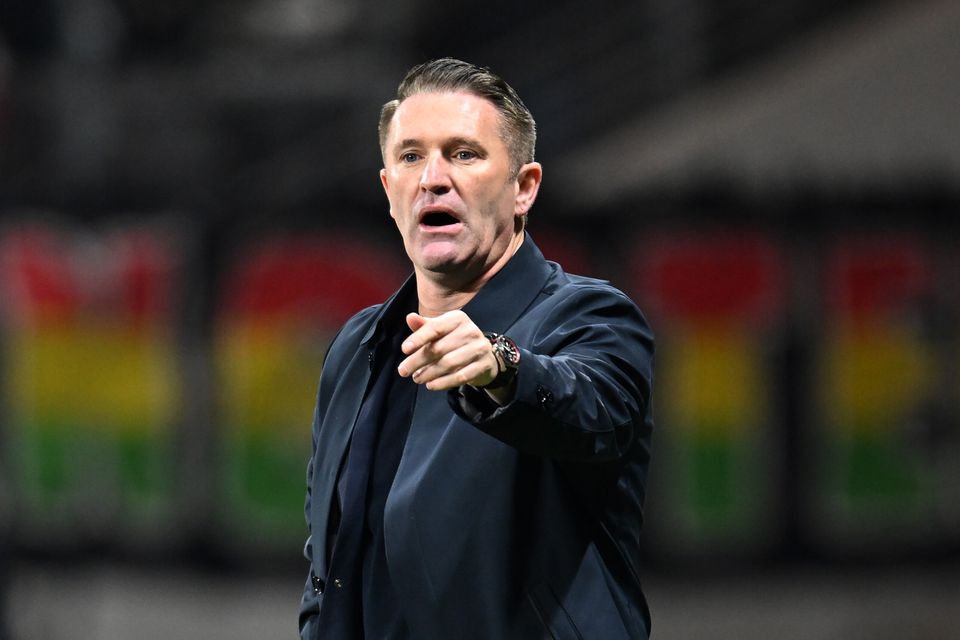 Ferencvaros manager Robbie Keane